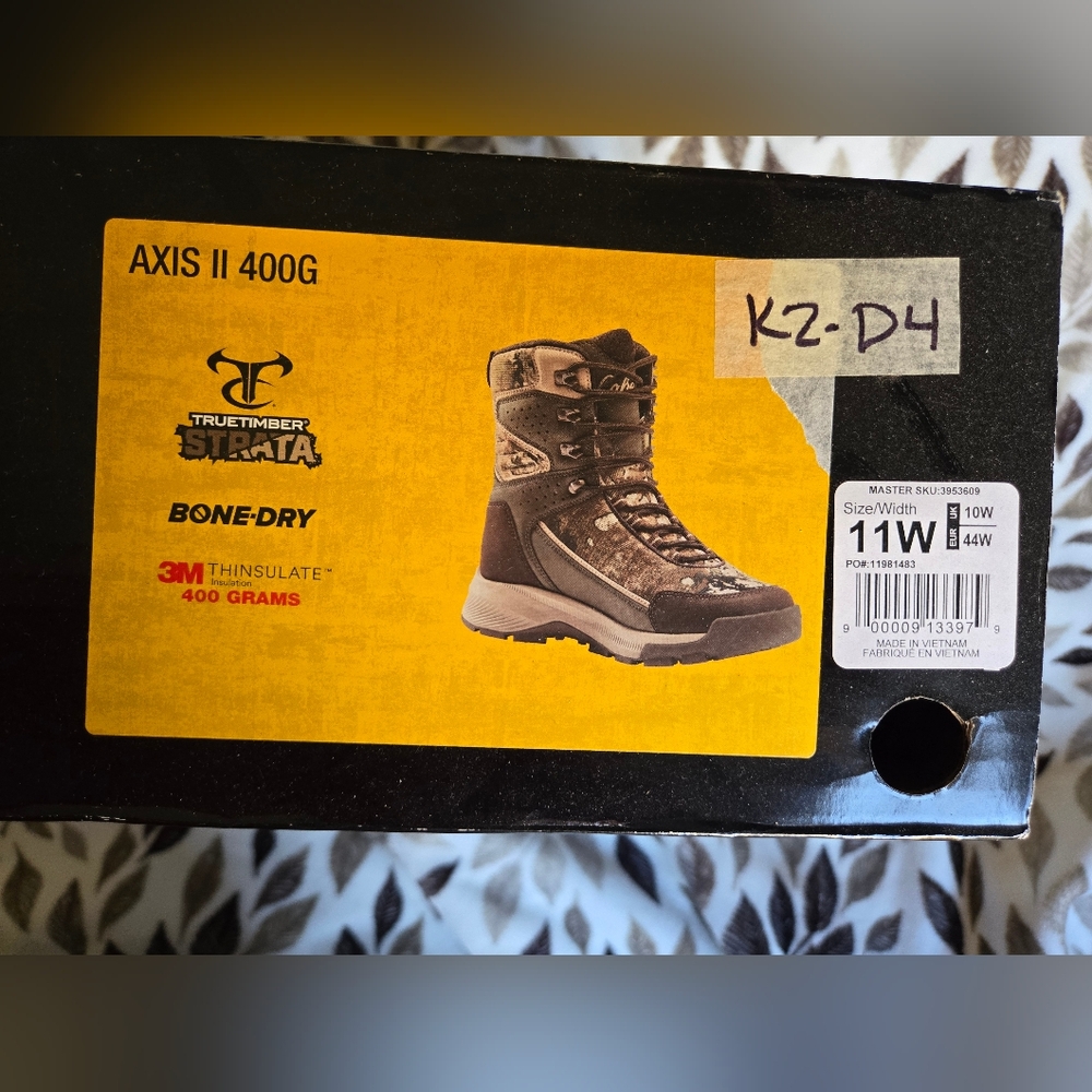 Cabela's Axis II 400G Men's Boots - Brown and Black